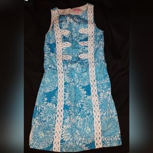 Lilly Pulitzer Mirabelle Boatneck Shift Dress Size 2